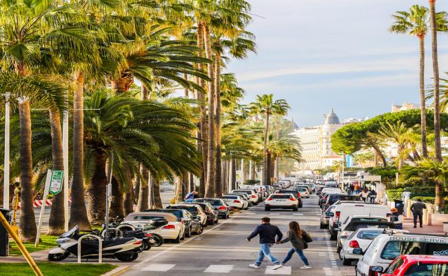 Balade le long de la Croisette